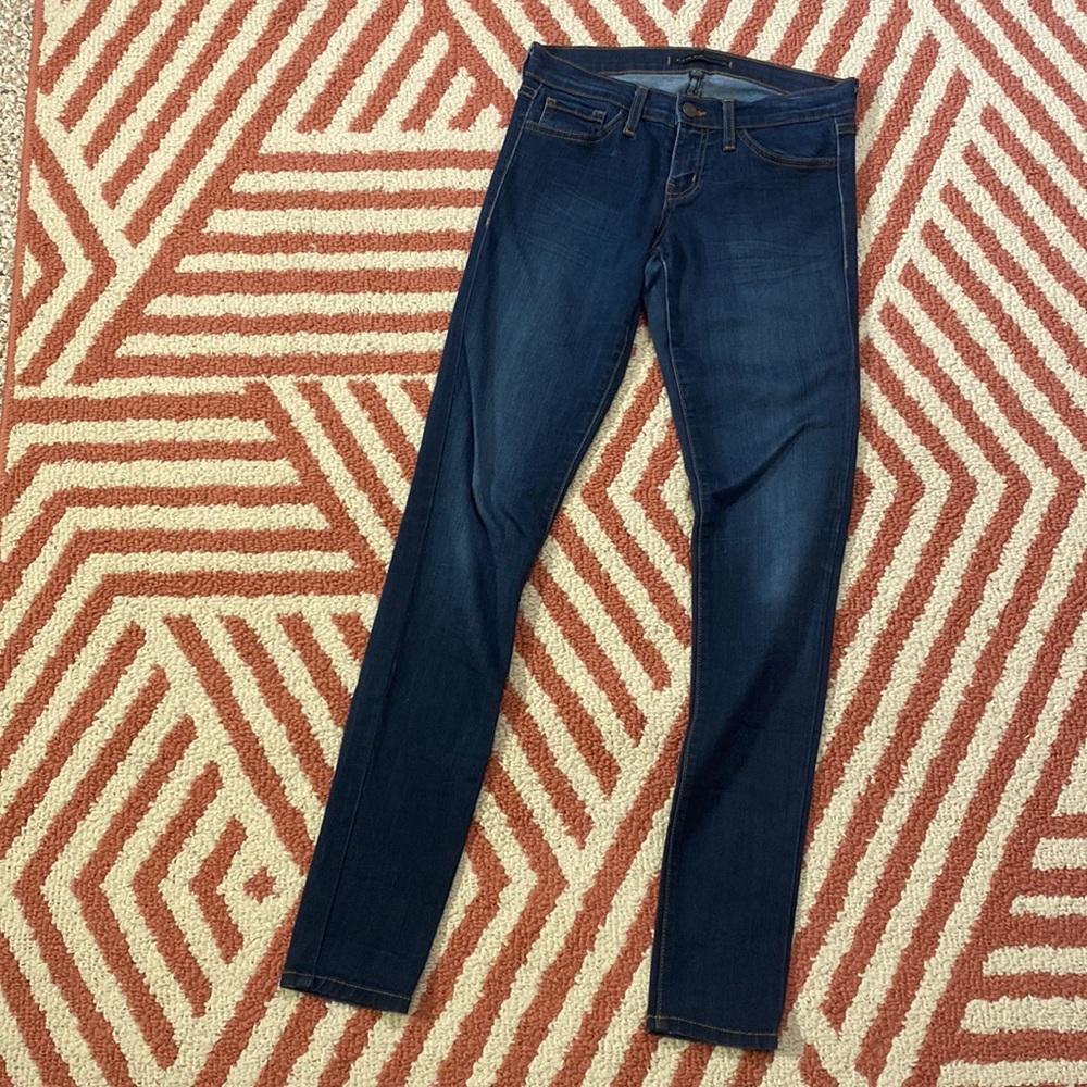 EUC FLYING MONKEY 25 platinum dark wash jeans